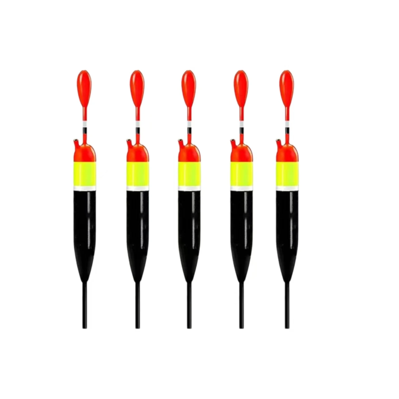 5er-Set Gleitboller-Angelstopfen 3g 4g 5g 10g 15g Gewichte für Crappie, Panfish, Forelle, Barsch Angelstopfen