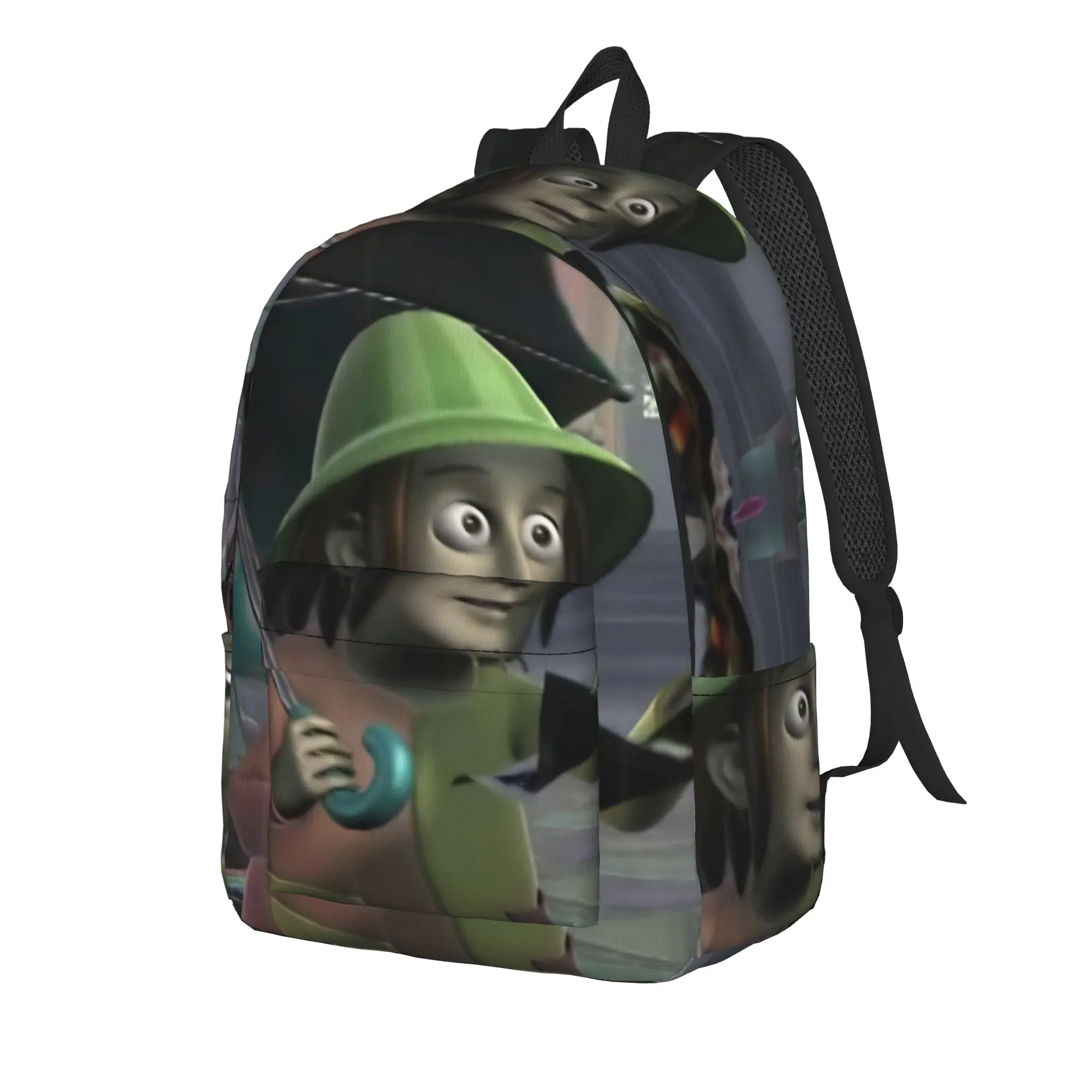 Mr.Stain on Junk Alley Casual Backpack Sports Student Hiking Travel  Daypack for Men Women College Canvas Bags