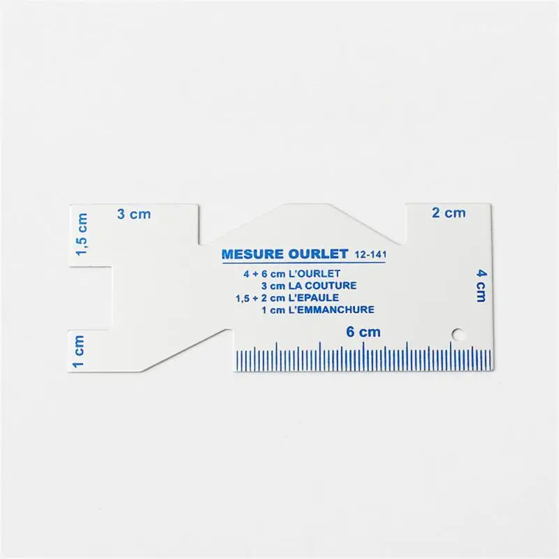 1~10PCS Small Aluminum Convenient Metal Thickness Gauge Home Furnishing Simple Patchwork Ruler Durable Tool Manual Sturdy