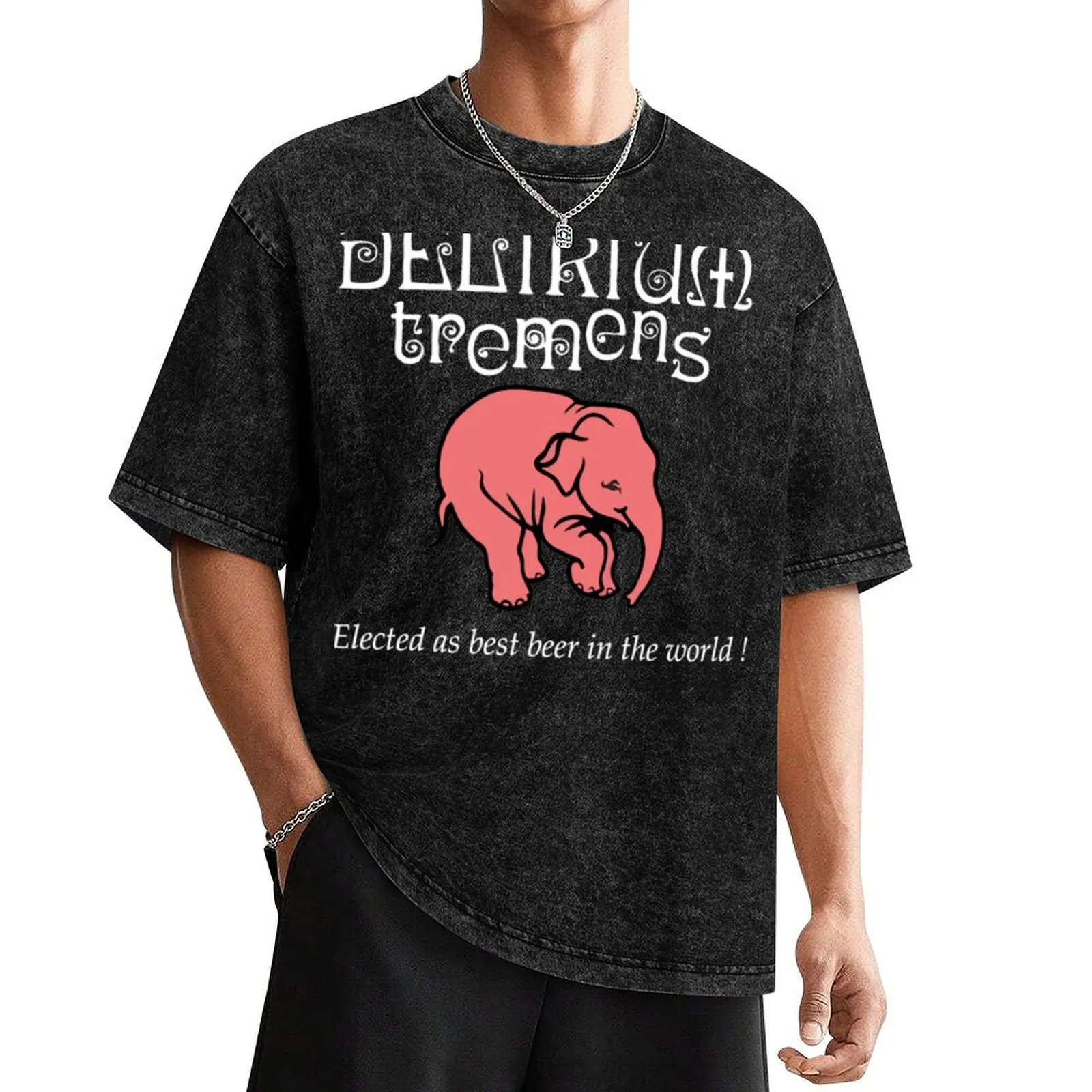 

BEST SELLING -Delirium Tremens MERCHANDISE T-Shirt T-Shirt plain shirts graphic tees sweat Short sleeve tee cotton t shirt men