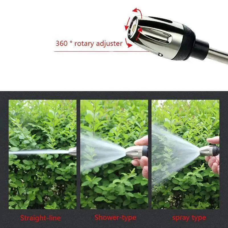 Hose Nozzle High Pressure Car Wash Cleaning Water Gun Home Garden Daily Watering Sprinkler Multi-function Gardening Tools
