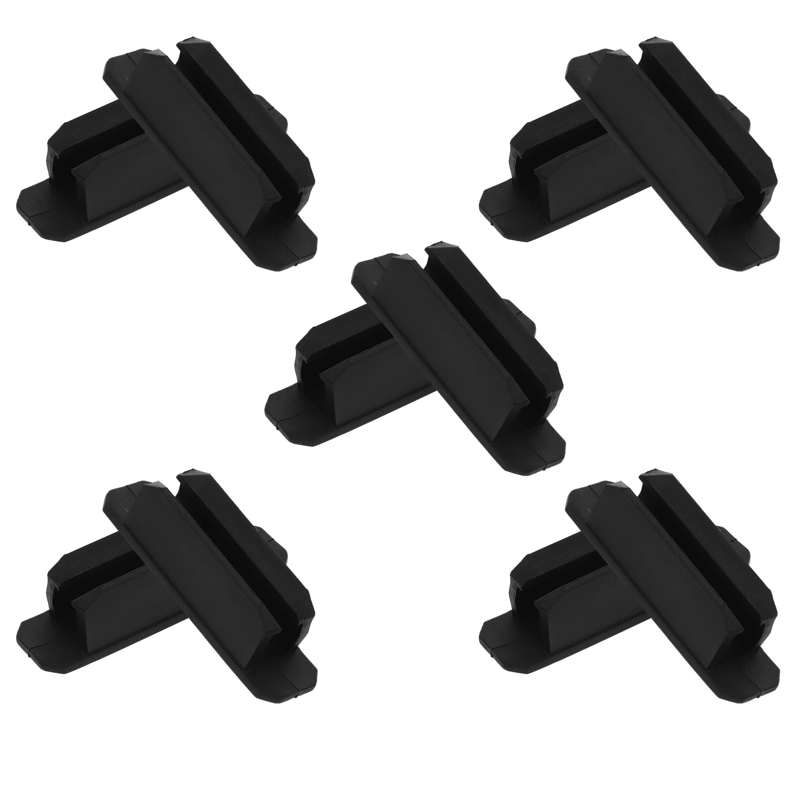 

10 Pcs Mounted Penholder Self Adhesive Silicone Desk Adhesive Pen Holder Clip Pen Holder Silicone Black Bulk Classroom Supplies