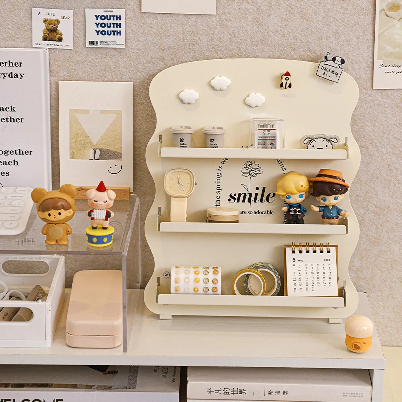 Metal New Metal Blind Box Storage Display Rack Multi-Layer Hand-made Dolls Decoration Display Ladder Cabinet Figure Toy Holder