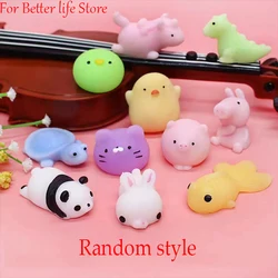 New Hot Selling Soft Adhesive Cute Pet Toys, Small Animals, Small Tuanzi, Whole Person Release, Decompression, and Squeezing Joy