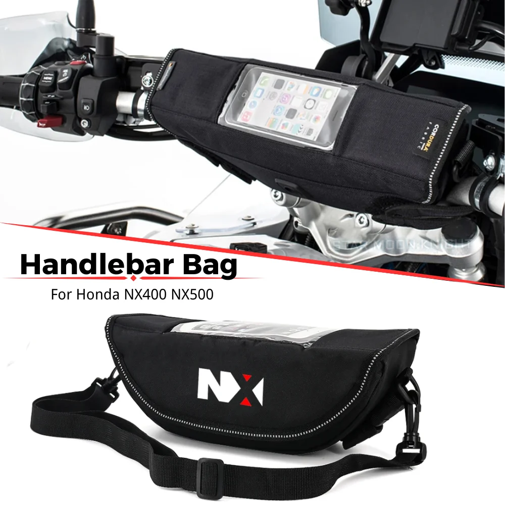 

Handlebar Bag For Honda honda NX500 nx500 NX400 NX 500 400 Motorcycle Accessories Waterproof Convenient travel Storage tools Bag
