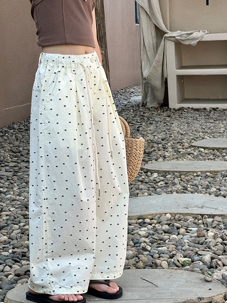 original-design-summer-casual-pants-for-girls-floral-print-trendy-long-trousers-cotton-blend-comfortable-straight-leg-pants