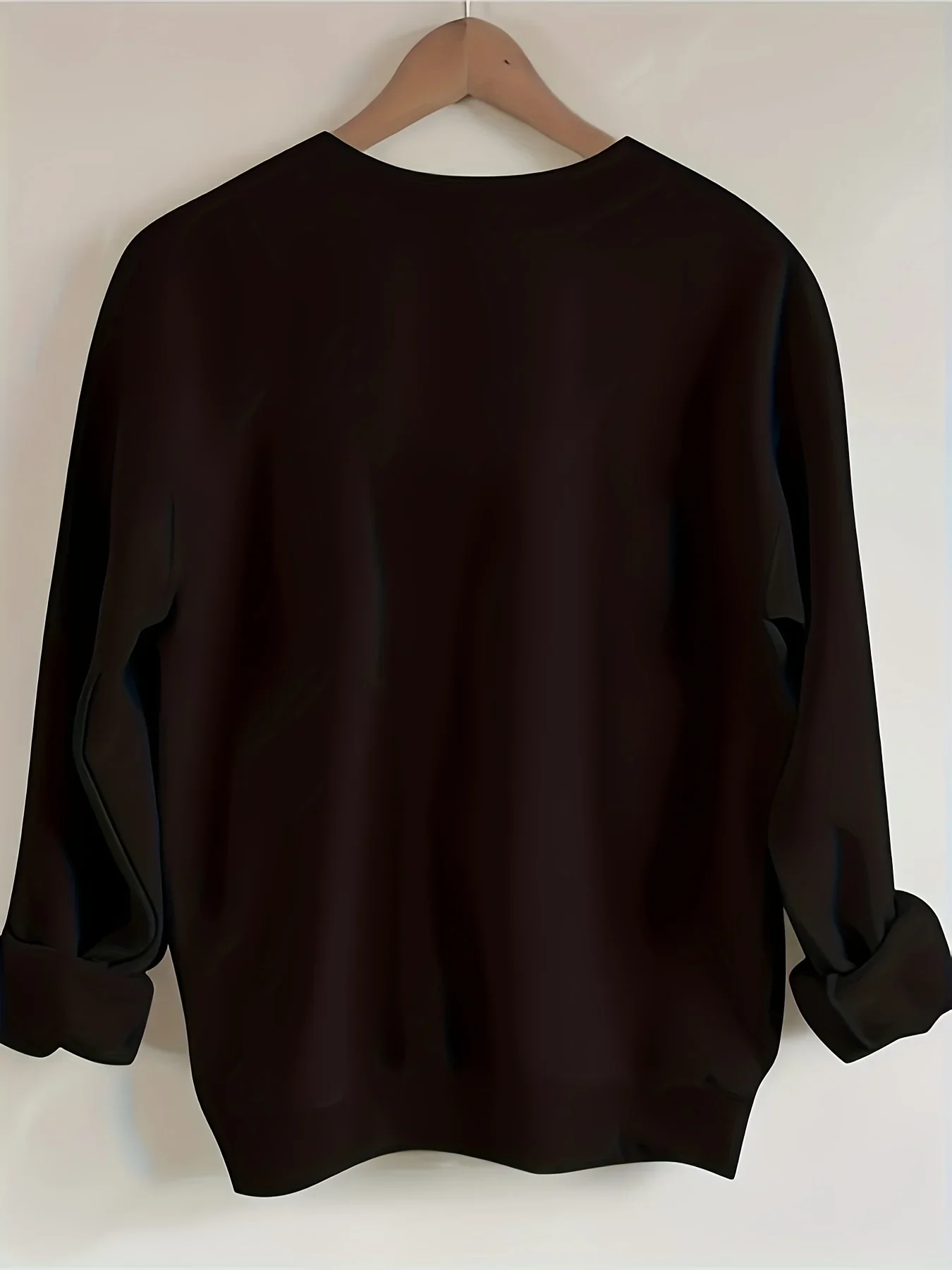 Pumpkin Pattern Printed Halloween Style Women's Autumn and Winter Hoodies Fashionable Comfortable Round Neck Top Casual Clothing