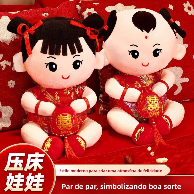 new-couple-bedding-dolls-pair-wedding-new-model-high-end-2026-golden-boy-and-girl-dolls-main-bedroom-wedding-room-decoration