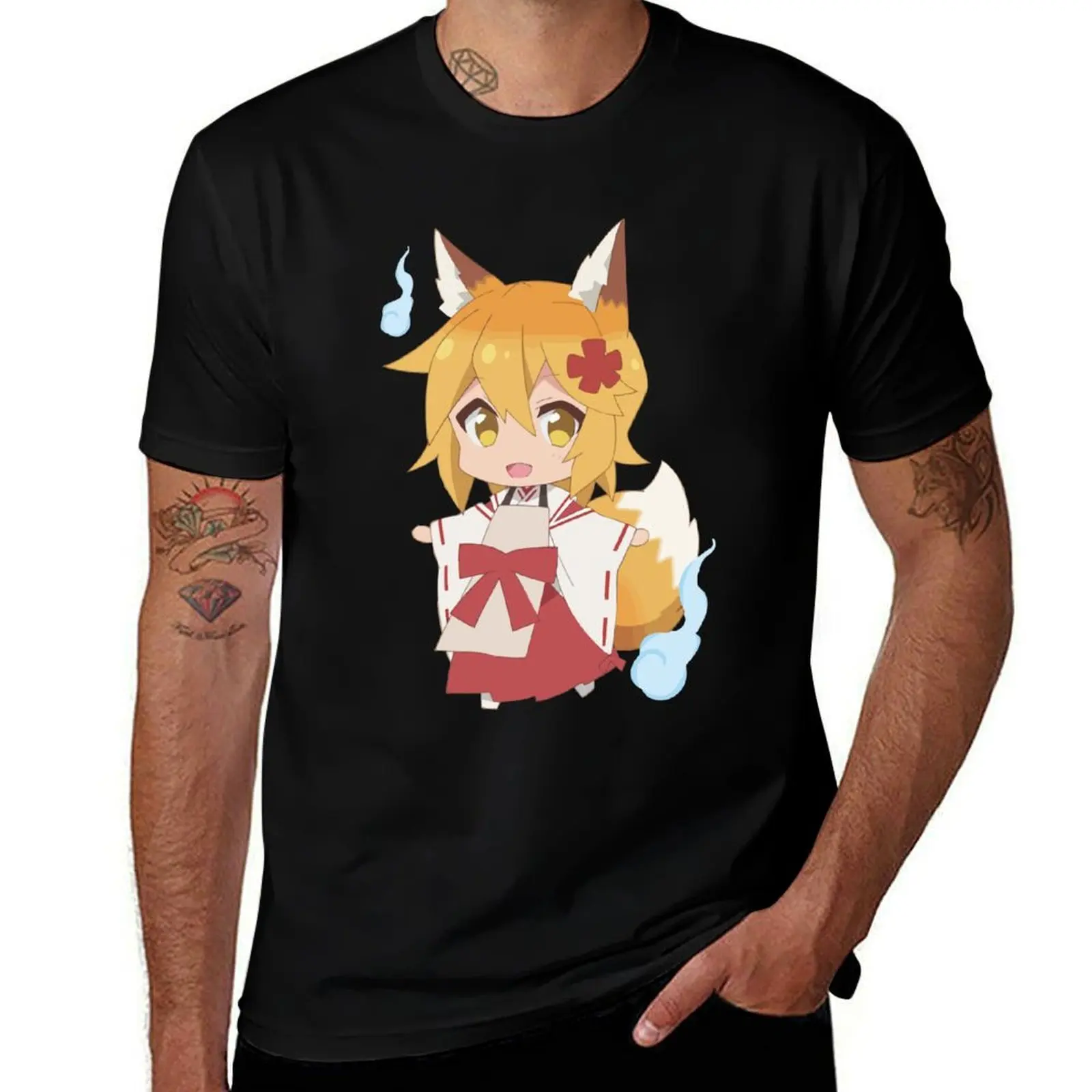 Senko Chibi T-Shirt Holiday Party T-Shirt for Men