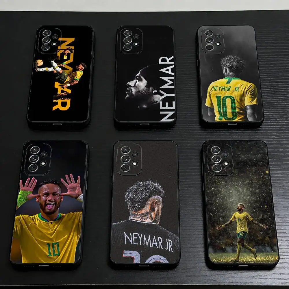 

10 For N-NeYmAr Sports Star Phone Case For Samsung S25,S24,S23,S22,S21,S20,Plus,Soft Black Shell