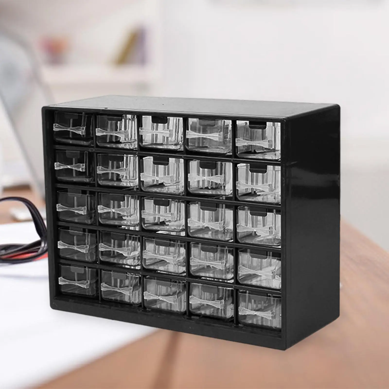 Drawer Cabinet Organizer Small Parts Hardware Storage Bins Stackable Mini Drawers for Workshop Closet