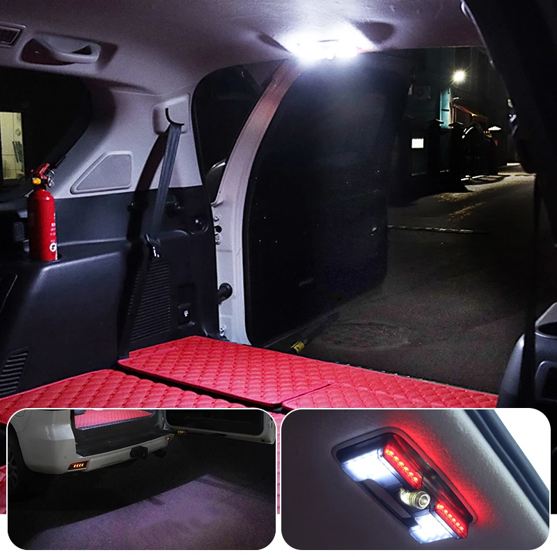 For Toyota Land Cruiser Prado 150 120 2003-2021 Upgraded Accessories Trunk Tailgate Warning Light Lc150 LC120 Door Reading Lamp - Image 4