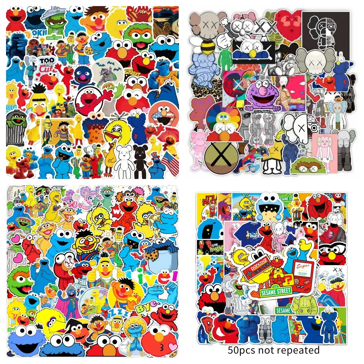 

23/50/65 шт., мультяшная аниме-гитара, скейтборд, граффити, автомобильная наклейка, водонепроницаемая наклейка