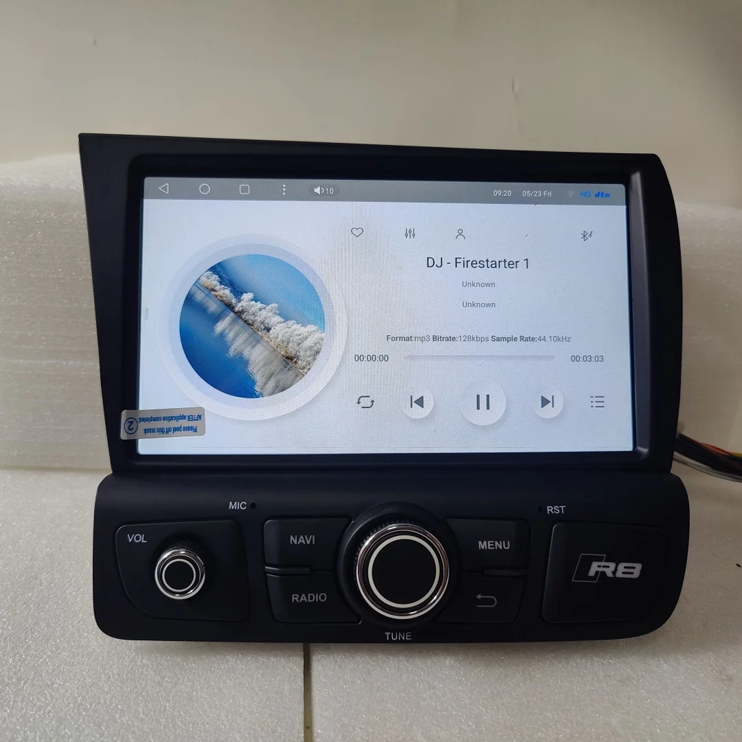 Advanced Android Video Player For Audi R8 2007~2015 Qualcomm Automotive Multimedia GPS Navigation Car Radio Stereo Head Unit