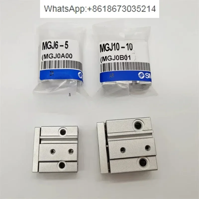 

SMC miniature cylinder with guide rod MGJ6- 5/10/15 MGJ10- 5/10/15/20