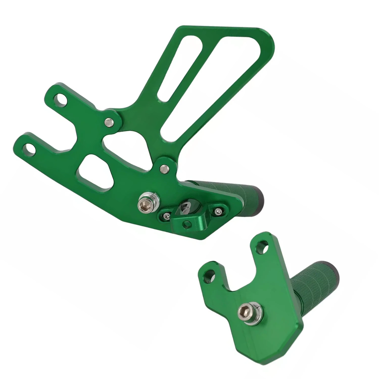 

Задние подножки из алюминиевого сплава с ЧПУ, пассажирские подножки и кронштейны для подножек для мотоциклов Kawasaki KLX230