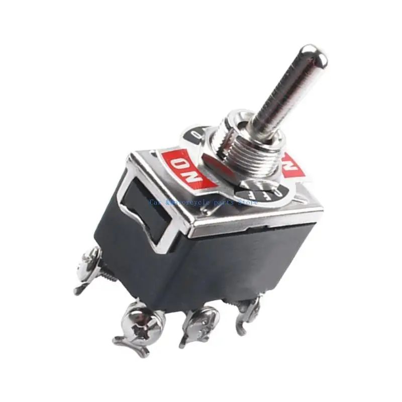 

Y9UC Toggle Switches 2 3 Position Latching ON-OFF-ON / ON-OFF Power Button Switches 250V 15A 2/3/4/6Pin Switches