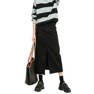 8 Main Sales Midi Jeans Skirt - №2