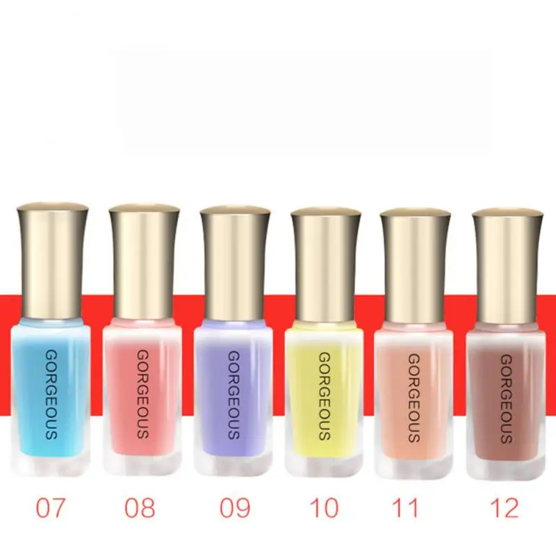 1~4PCS Quick-drying Glossy Finish Trendy 10ml Nail Polish Beauty Popular Long-lasting Long-lasting Wear Stunning