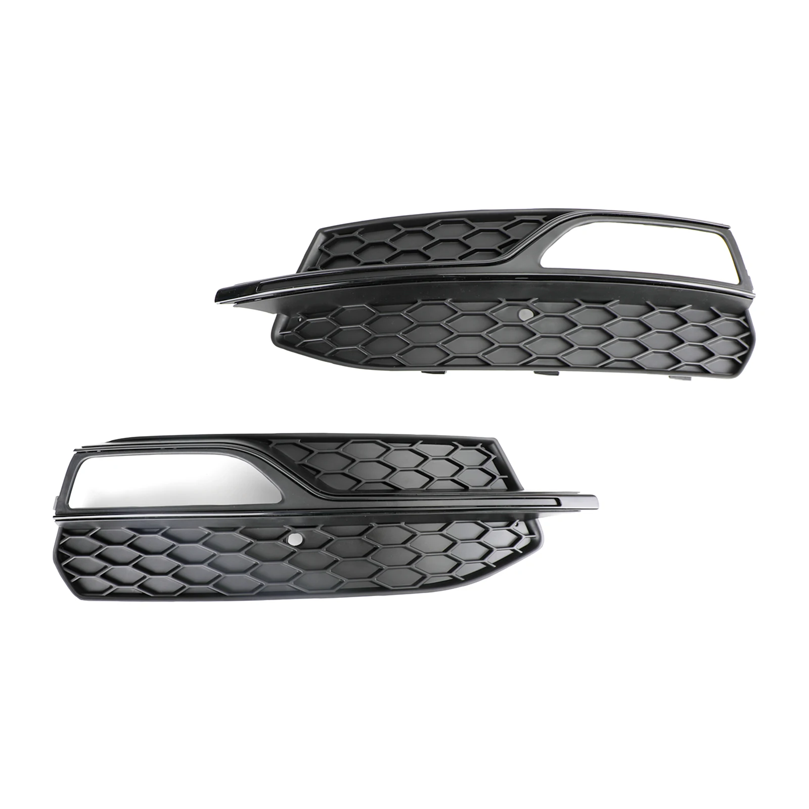 Lower Bumper Fog Light Cover Grill Grille For Audi A3 S3 S-Line 2013 2014 2015 2016 # 8V3807681G 8V3807682G