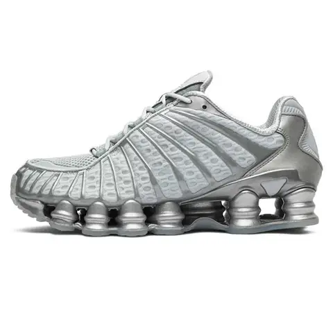 รองเท้าวิ่งผู้หญิงผู้ชาย รองเท้าผ้าใบดีไซน์เนอร์ TLS รุ่น Triple Black Speed Red Silver Racer Bule White Metallic Wolf Grey รองเท้าสำหรับกิจกรรมกลางแจ้ง