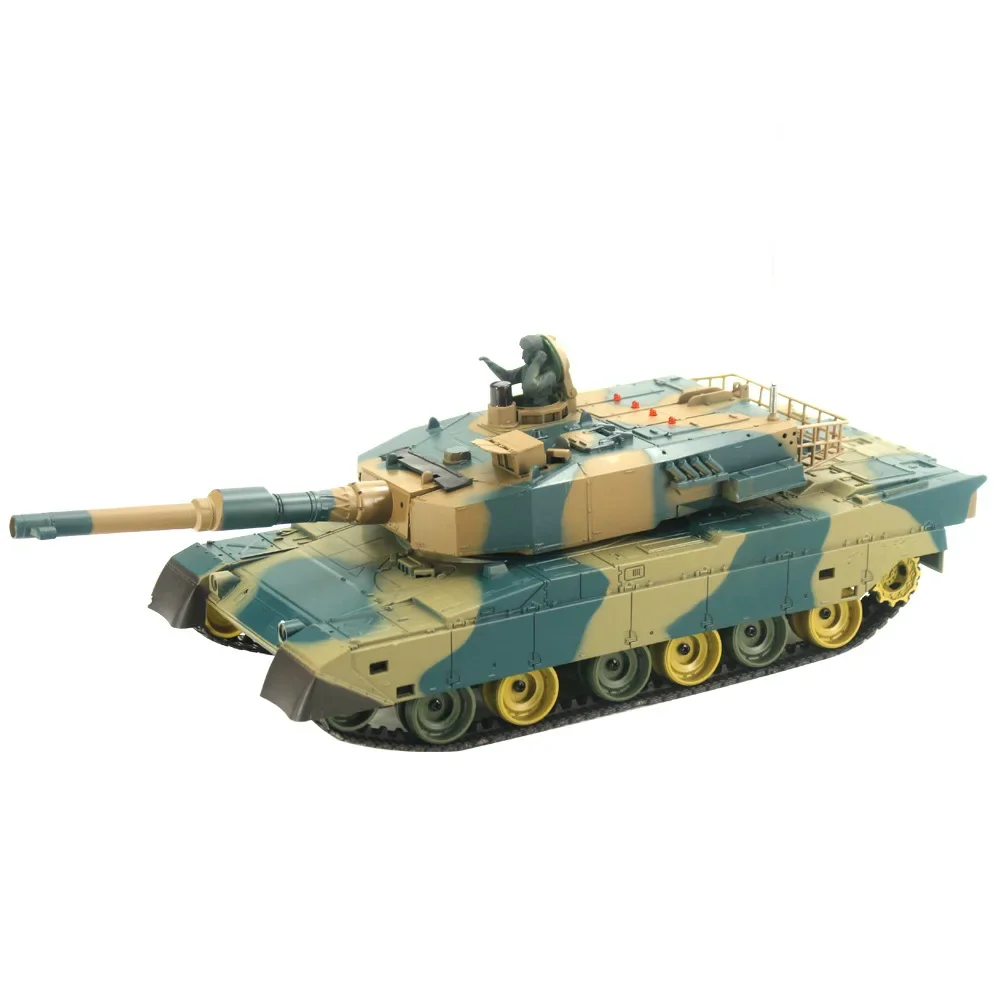 Simulated Heavy 1: 24 Tank 2.4g Handle Remote Control Actual Combat Sound Simulation Model Children's Toys And Youth Toy Gifts