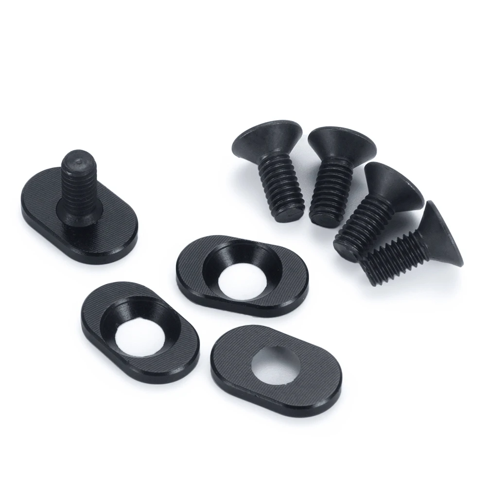 TRINOOD 4PCS Fixed Motor Seat Reinforcement Screws Washers for 1/8 T-raxxas RC Car Upgrade Parts Accessories