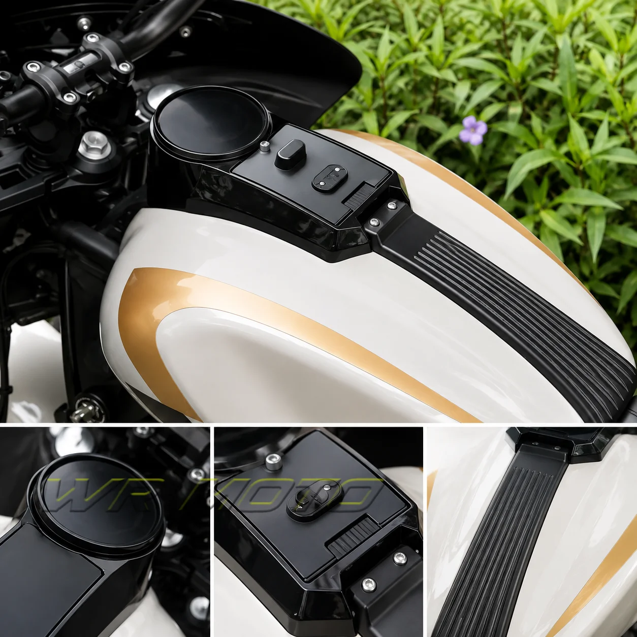 Dual Function Tank Dashboard Scratch Shield Decorative Cover Fit For BENDA ROCK 707 Motorbike Aftermarket Accessories