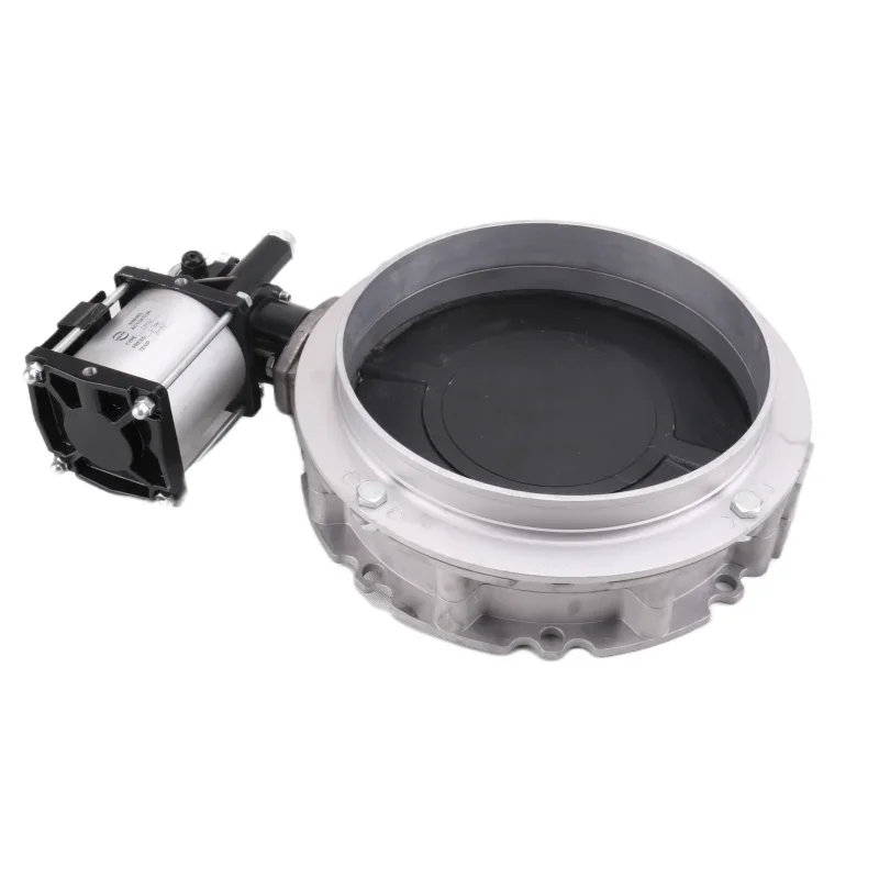 VFS butterfly valve series V1FS V2FS single flange DN100-DN600 pneumatic powder butterfly valve cement dust butterfly valve