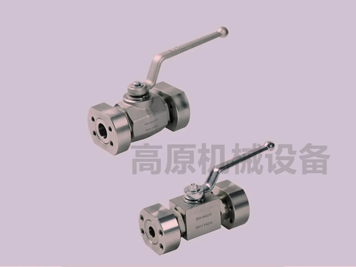 High pressure ball valve MKH-SAE-FS-210 DN32 MKH-SAE420-50 MKH-SAE420-40