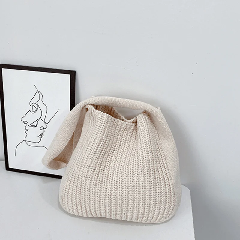 Women Shoulder Bags Large Capacity Crochet Hobo Bag Fashion New Knitting Handbags Female Shopping Bag Hollow Woven Tote Bag