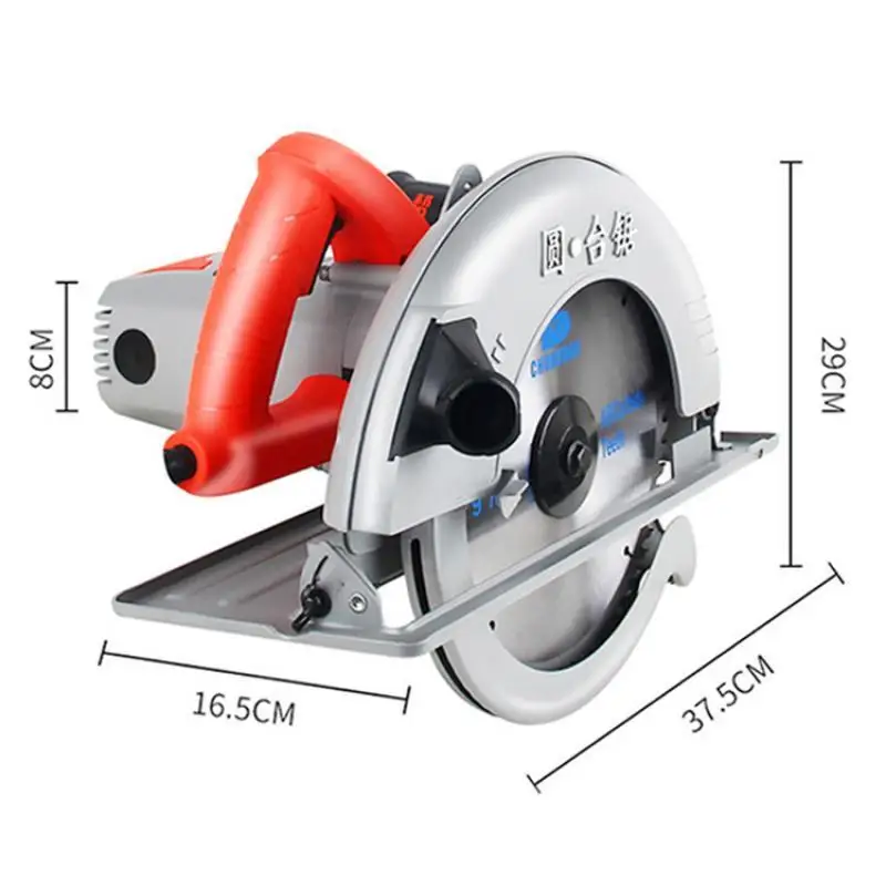 10 inch electric circular saw handheld high-power portable flip-free dust-free table saw woodworking decoration cutting machine