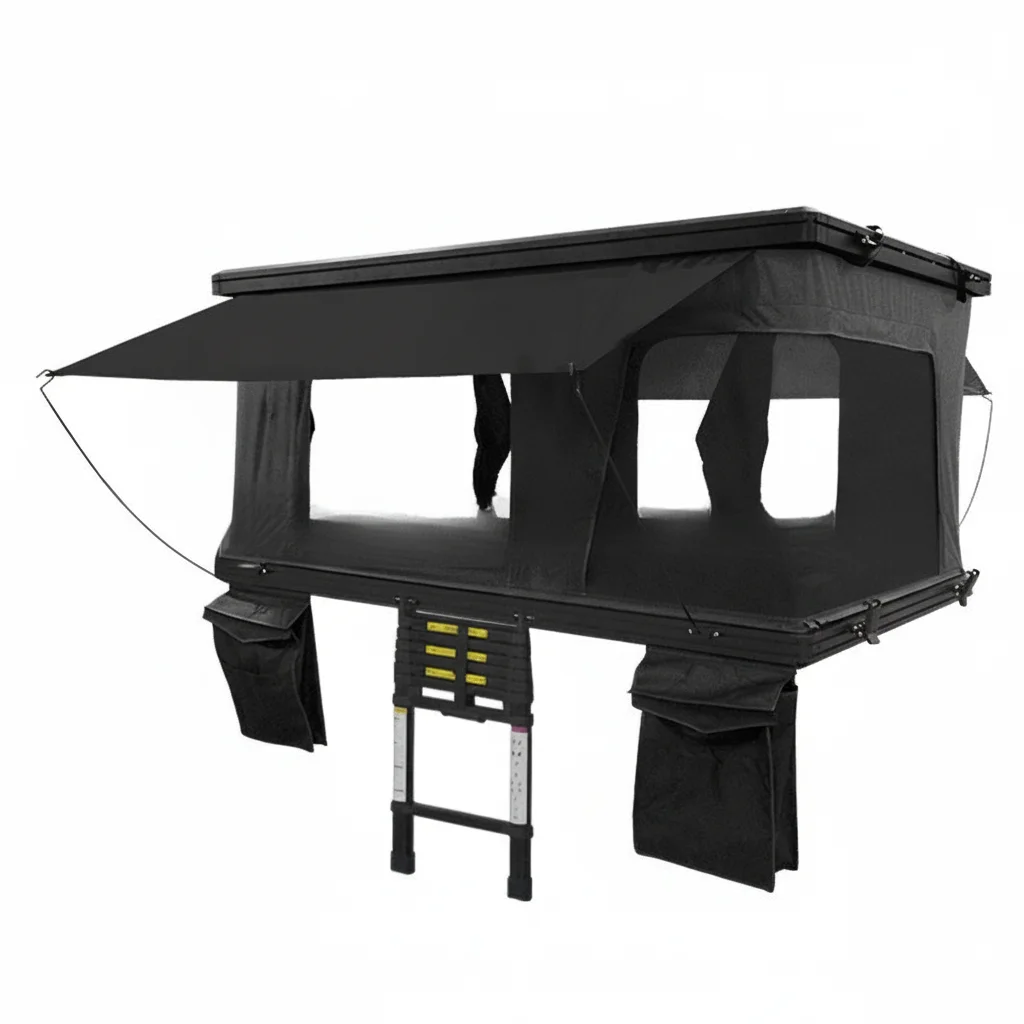 

New Model Vertical Lift Outdoor Roof Tent Aluminum Alloy Four-Season Ox Cloth Self-Driving Tours Camping Vehicle Use