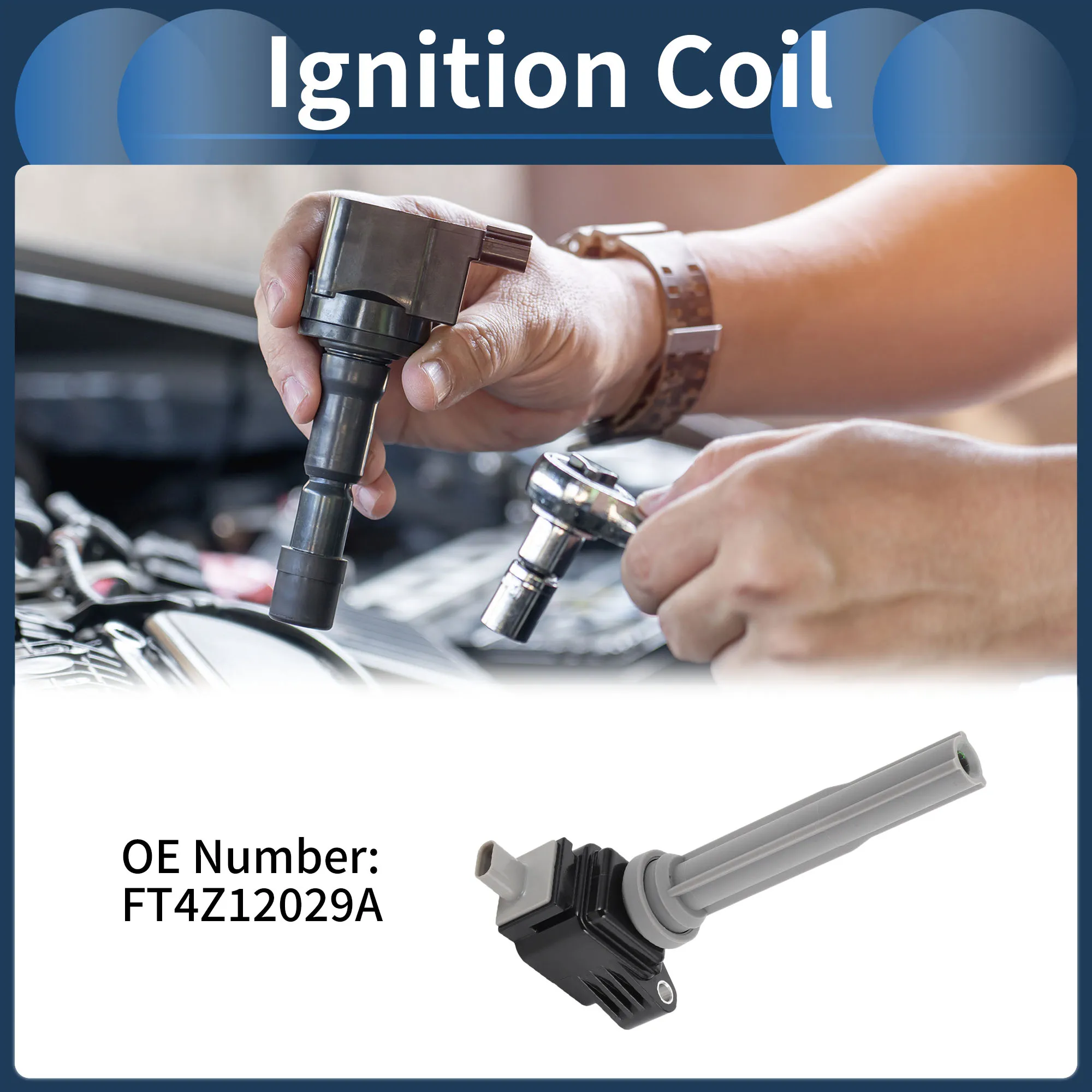 

Комплект катушек зажигания UXCELL No FT4Z12029A для Ford Edge 2015-2018 гг.