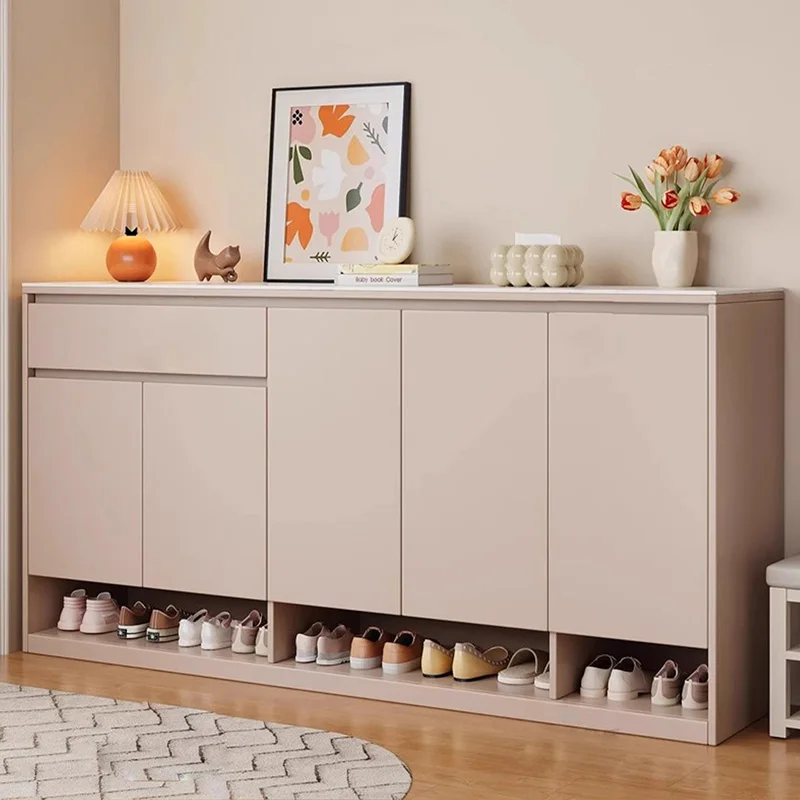 

Mobile Storage Shoe Shelf Organizer Display Living Room Wooden Designer Box Luxury Shoe Cabinet Modern Muebles Hotel Furniture