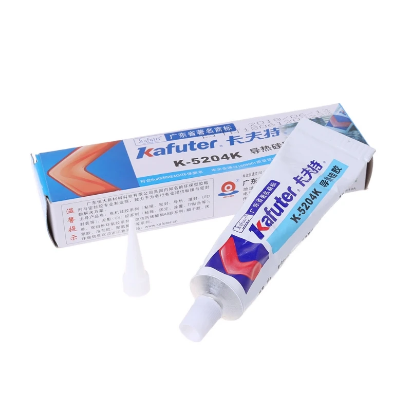 

Thermal Conductive Silicone Adhesive Grease Paste Rubber For CPU Dropship