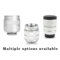 Fujian 25mm F1.4 / 35mm F1.7 / 50mm F1.4 CCTV TV Camera Lens + C- Macro Ring Camera For Canon EOS R R7 R10 R50 R100