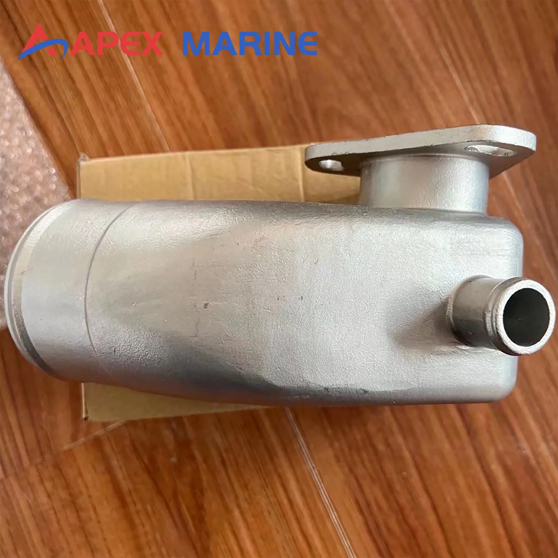 Marine Exhaust Mixing Elbow For Yanmar 4JH 4JH2 129671-13551 Stainless Steel SS316 129579-13551 129792-13552