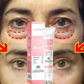 Crema para eliminar bolsas de ojos, colágeno nutritivo, antiarrugas, líneas que se decoloran, reafirmante de la piel, antiojeras, hinchazón, ilumina el cuidado de los ojos ﻿