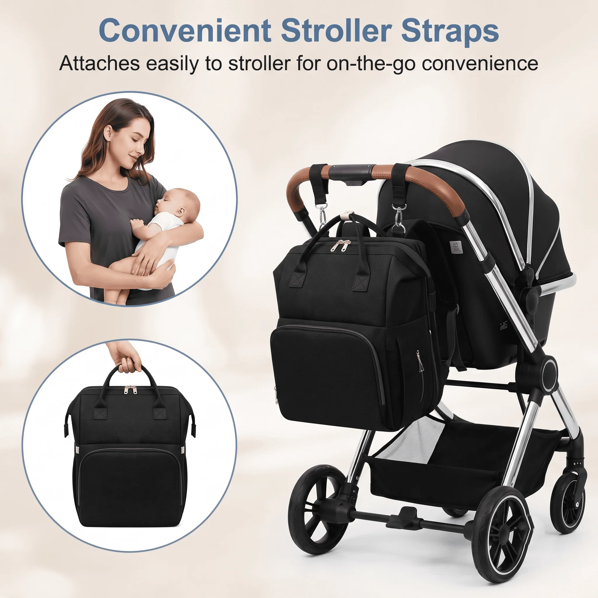 Mochila Pañalera Multifunciona - Baby Nursery Hamper reseña y precio