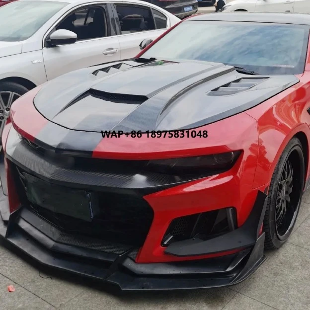 

ZL1 Style Car Engine Hood for Camaro 2016-2024 Upgraded Camaro Carbon Fiber Hood