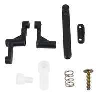 AM-Steering Servo Saver Assembly for HBX 16889 16889A 16890 16890A SG 1601 SG 1602 SG1601 SG1602 RC Car Parts Accessories
