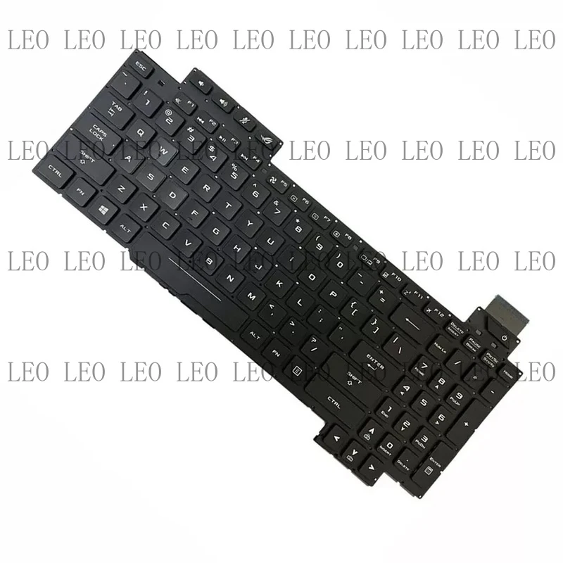 JJ  US Keyboard for Asus ROG Strix GL703V GL703G GL503VM GL703VD GL703GS GL503V