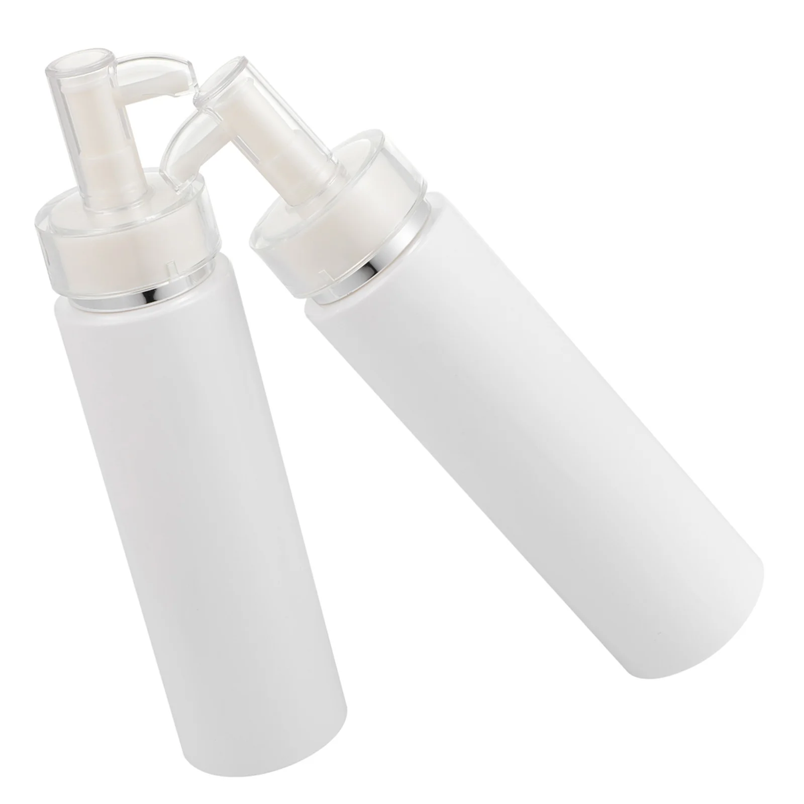 

2pcs 200Ml Portable Lotion Bottle Pump Refillable Travel Size Empty Containers For Skincare Shampoo Liquid Soap Toiletries