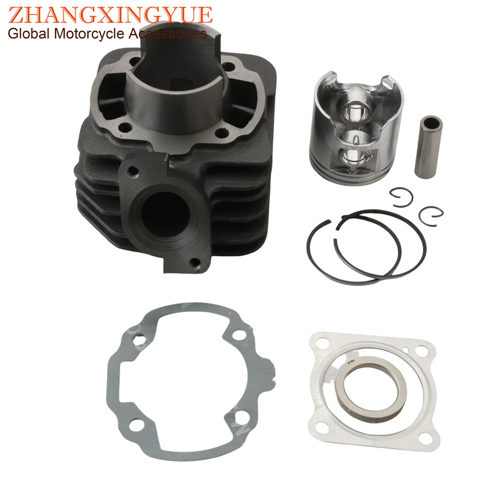 Zestaw beczek z duża pojemność o pojemności 70 cm3 do Peugeot Buxy Elyseo Elystar Looxor Metal-X Vivacity X-Fight 50cc 2T części silnika do skutera