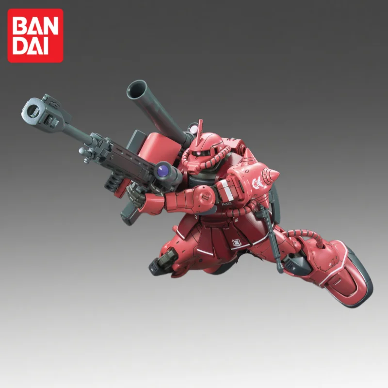 

В наличии: Оригинальная модель Bandai Gundam HG 1/144 Char's Zaku II, фигурка-модель, абсолютно новая, в коробке, модель персонажа аниме.