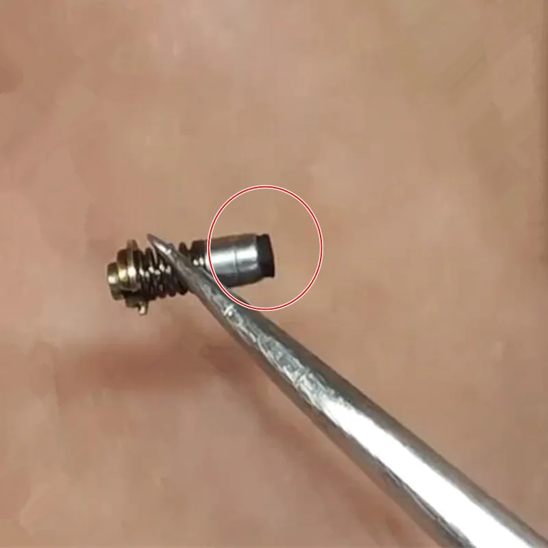 

10pcs Solid Black Round Rubber Bottom Plug Fit For Dupont L2 Ligne2 Inner Gas Valve DIY Repair Service Replacement Spare Parts