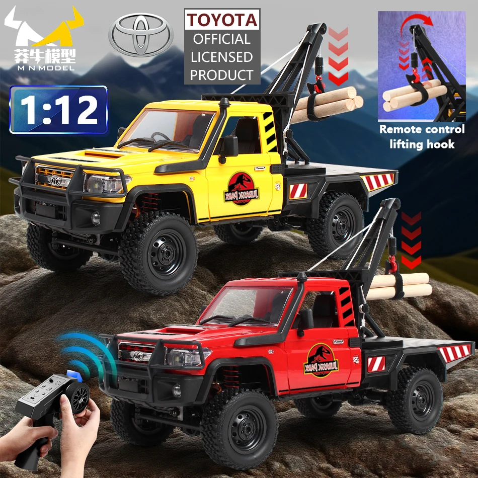 MN نموذج 1/12 4X4 RC ديناصور على الطرق الوعرة جولة مركبة جميع التضاريس الإنقاذ سيارة تسلق شاحنة SUV لاقط الصخور الزاحف لعبة للكبار