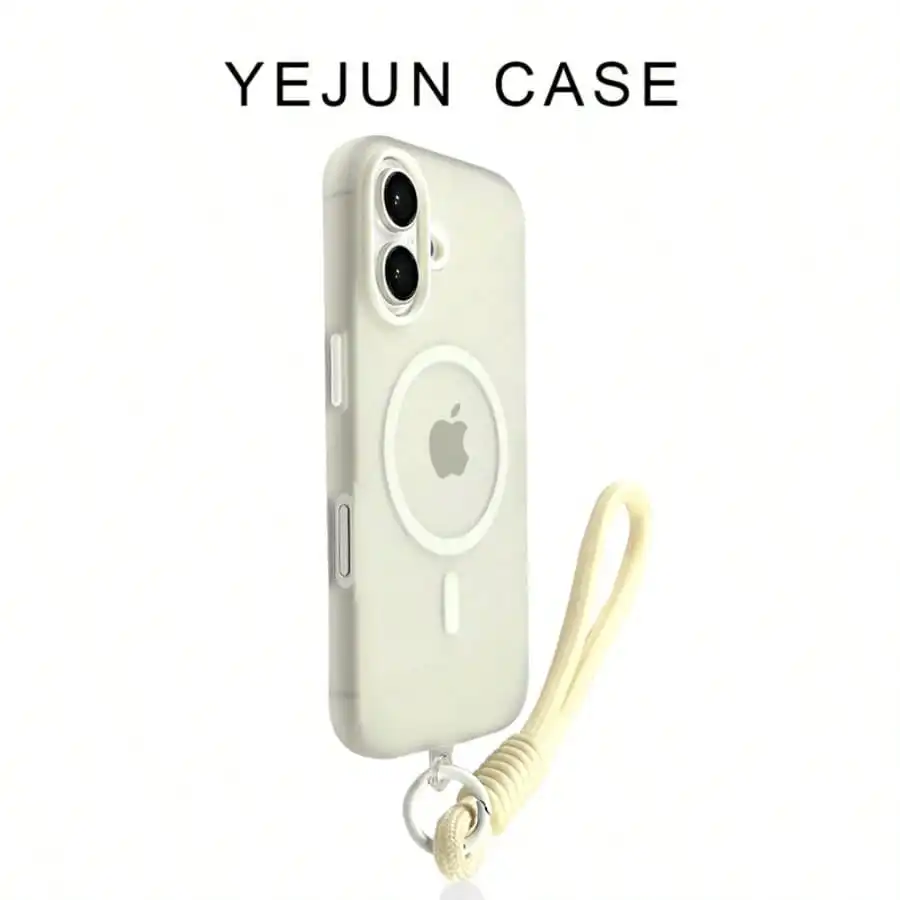 

Suitable For 17 Phone Case, Rose Red Jelly Magnetic Attraction 17 Pro Max, High-End Feel 17 Pro Skin Feel 17