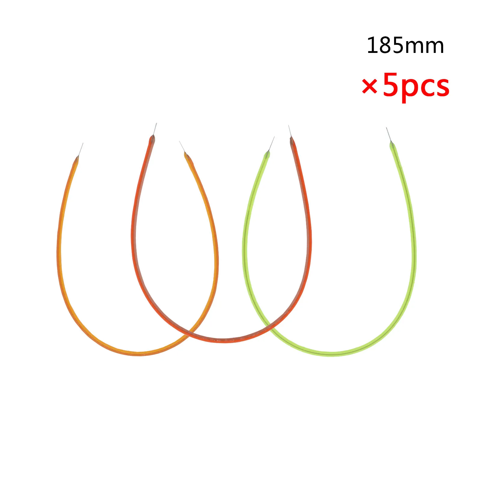 5pcs 185mm LED Edison Bulb Lamp Parts DC3V LED Bulb Incandescent Light Accessories Diodes Flexible filament White/Red/Green/Blue